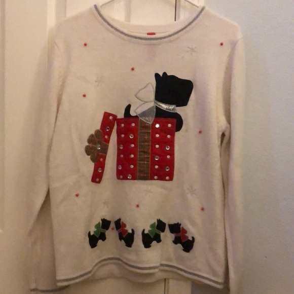 Christmas Sweater with Dogs - Picture 1 of 3